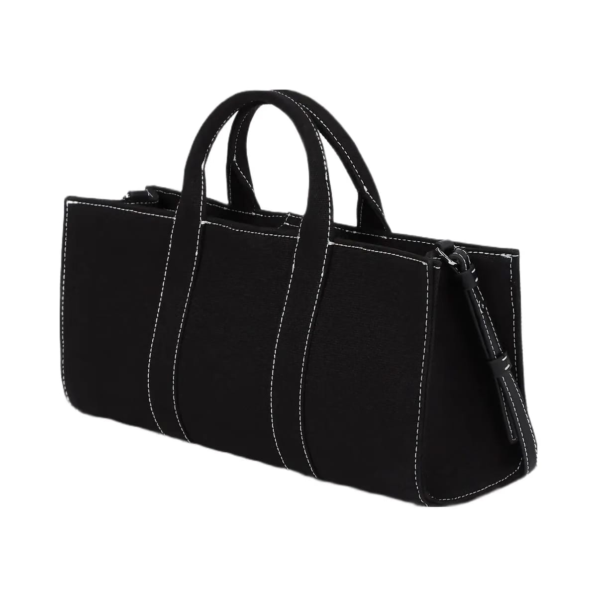 Karl Lagerfeld Rue St-Guillaume Elongated Tote Bag Black