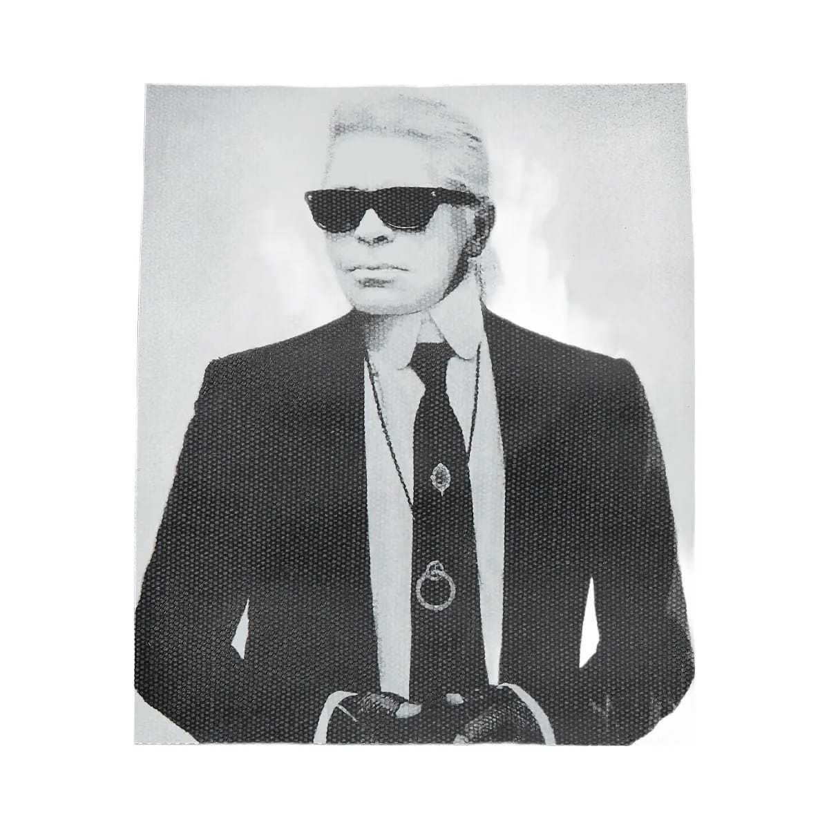 Karl Lagerfeld Karl Photo Print Shopper Black