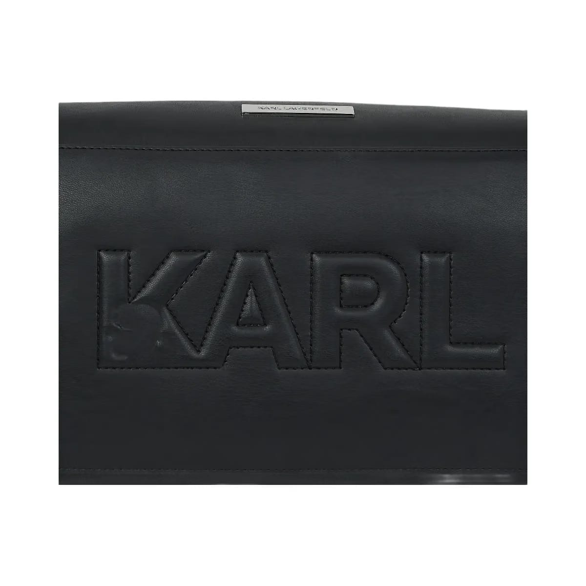 Karl Lagerfeld Ikon Smooth Large Tote Bag Black