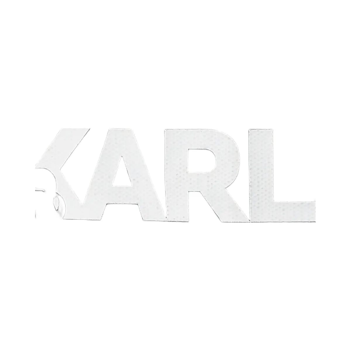 Karl Lagerfeld Logo Canvas Shopper Black