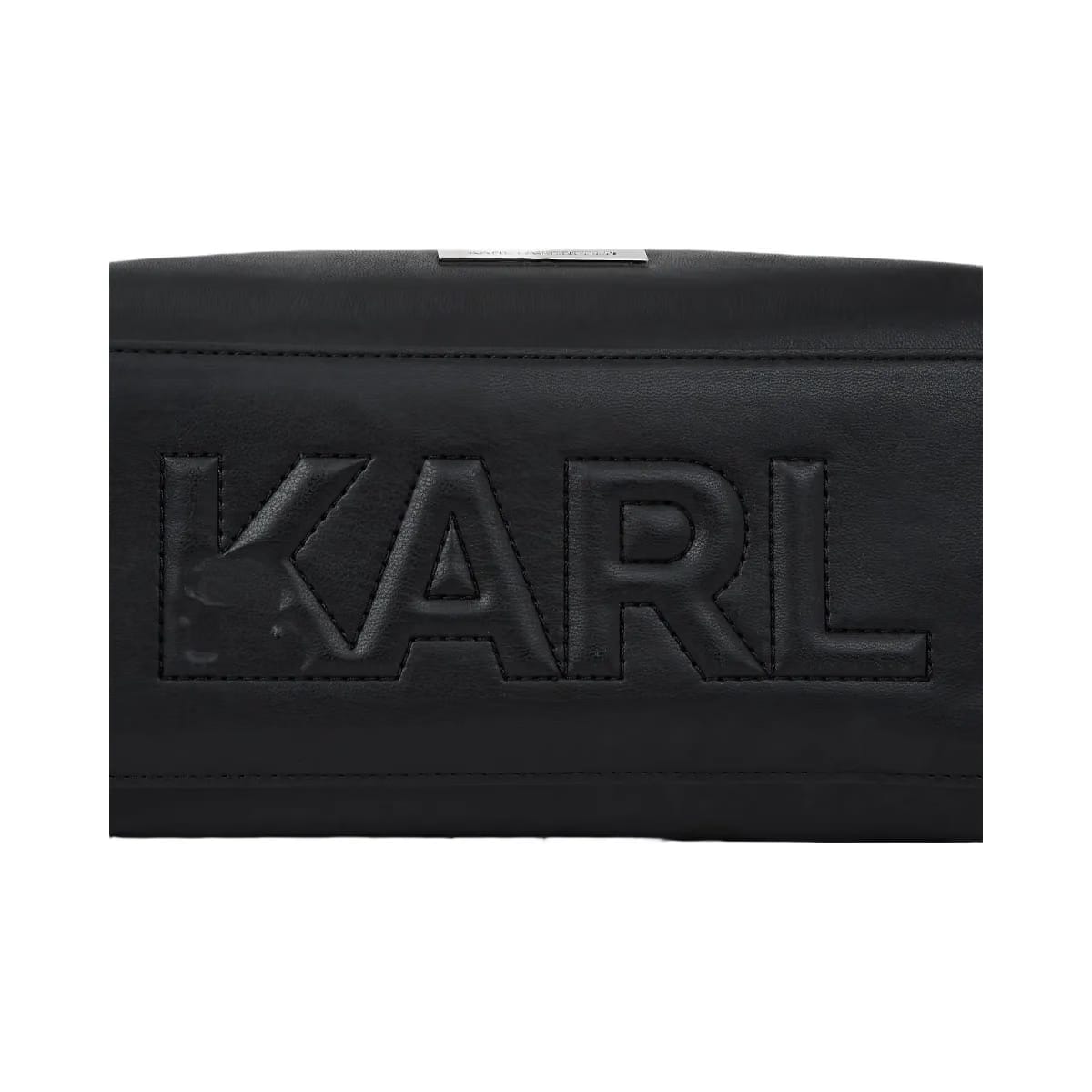 Karl Lagerfeld Ikon Smooth Small Tote Bag Black
