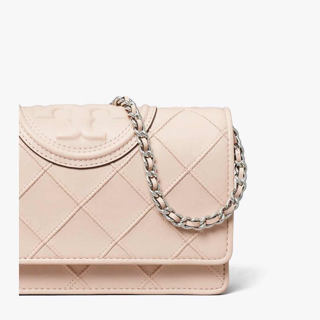 Tory Burch Fleming Crossbody Soft Pink