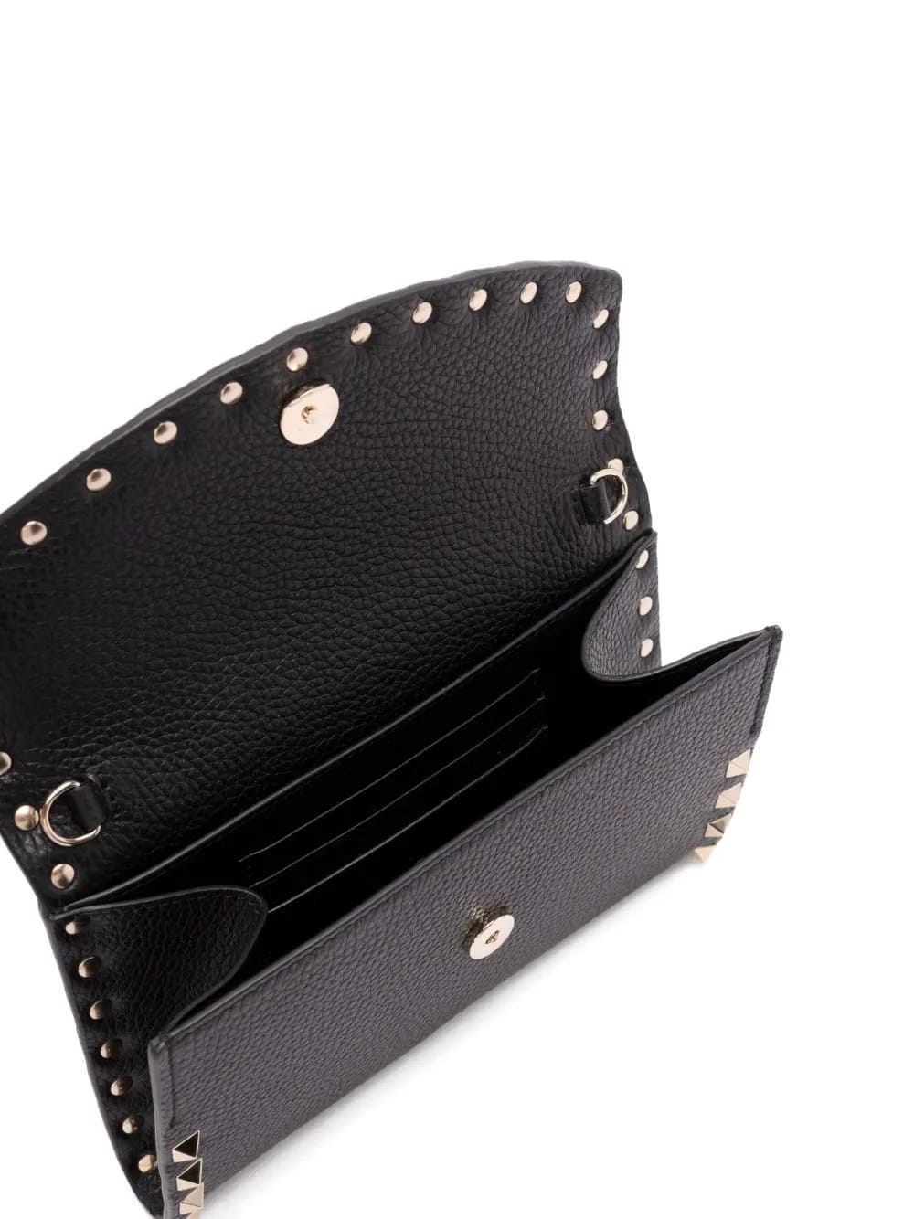 rockstud-embellished chain shoulder bag