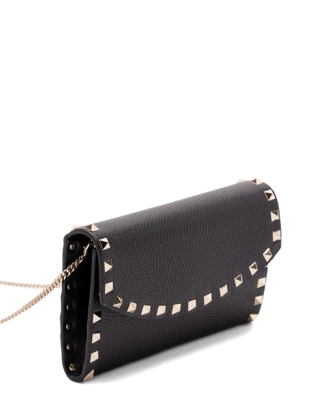 rockstud-embellished chain shoulder bag