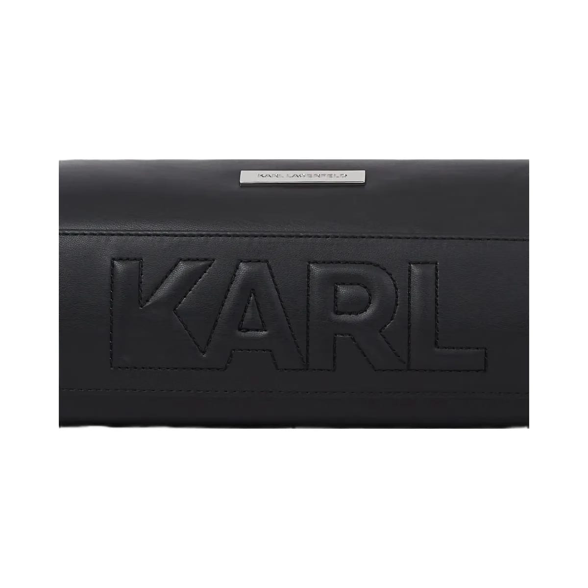 Karl Lagerfeld Ikon Smooth Rectangular Bag Black