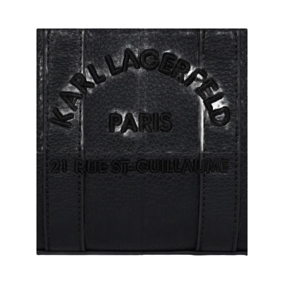 Karl Lagerfeld Rue St-Guillaume Mini Tote Bag Black