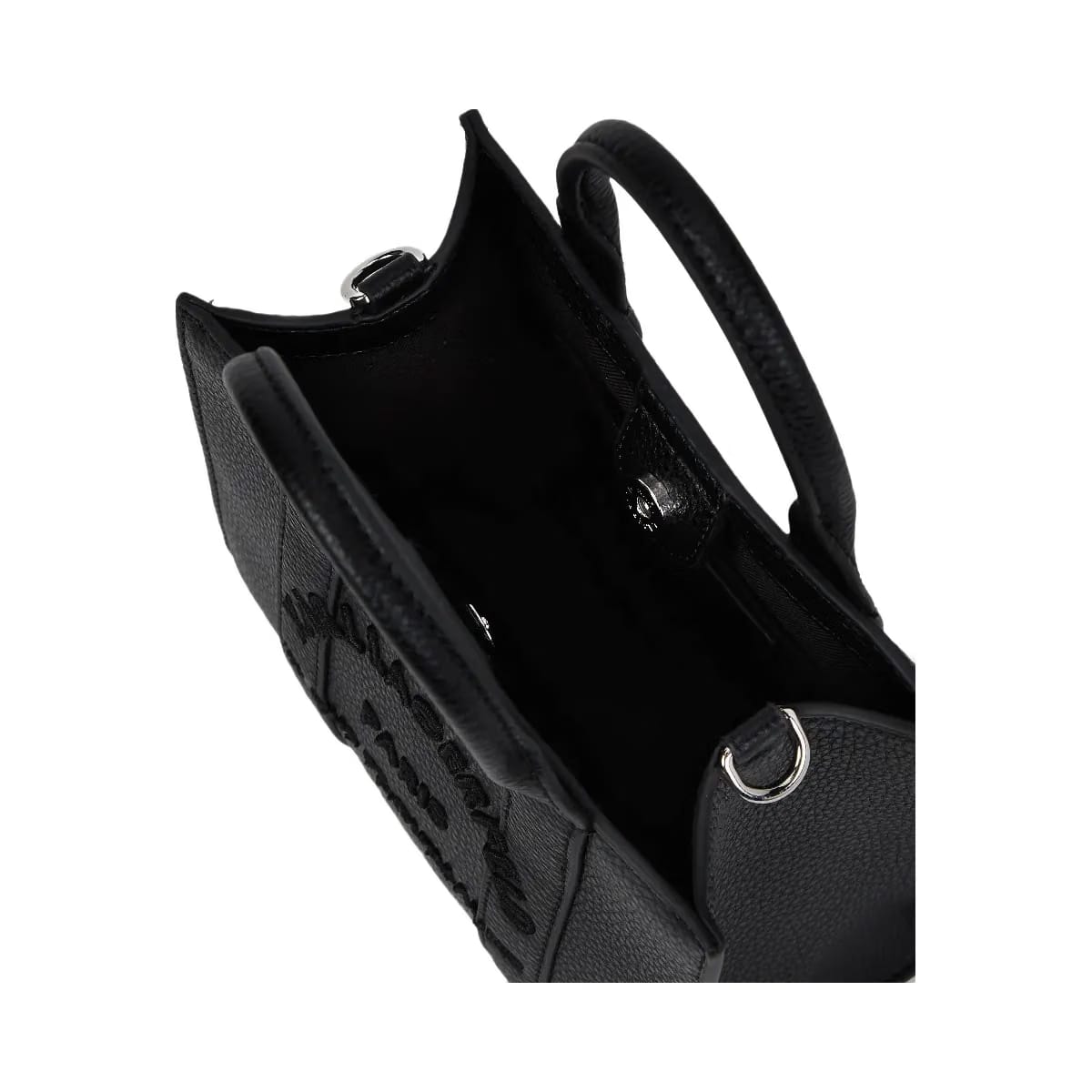 Karl Lagerfeld Rue St-Guillaume Mini Tote Bag Black