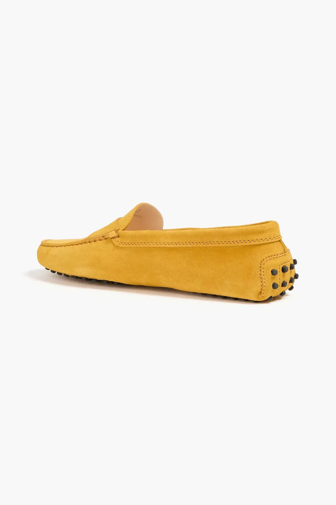 Tod's Gommino Suede Loafers Saffron Women's