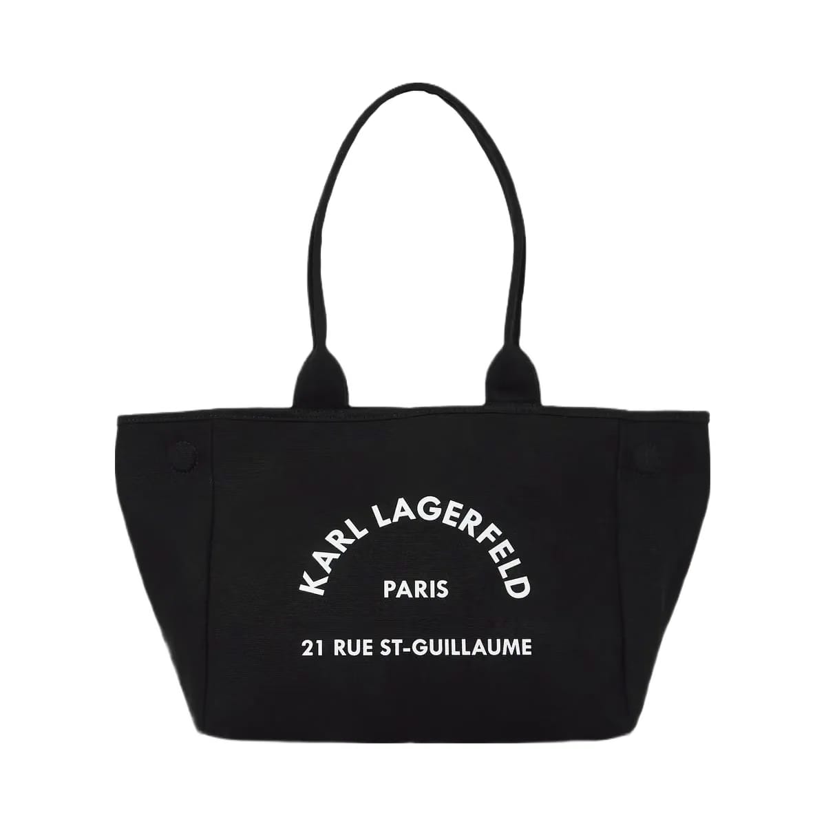 Karl Lagerfeld Rue St-Guillaume Transformable Tote Bag Black