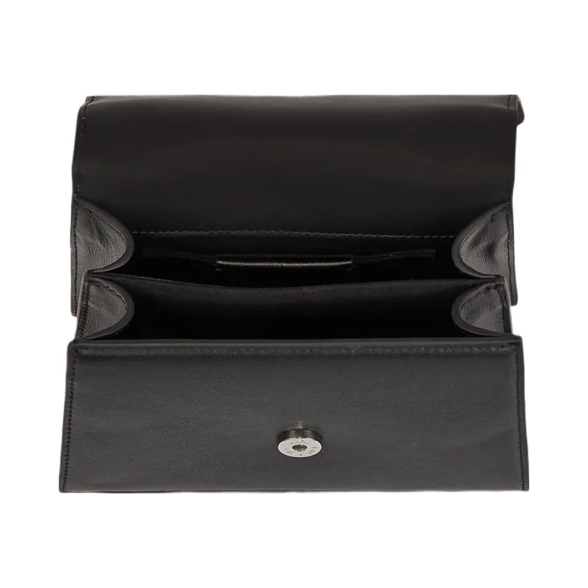 Karl Lagerfeld Signature Small Crossbody Bag Black Nickel