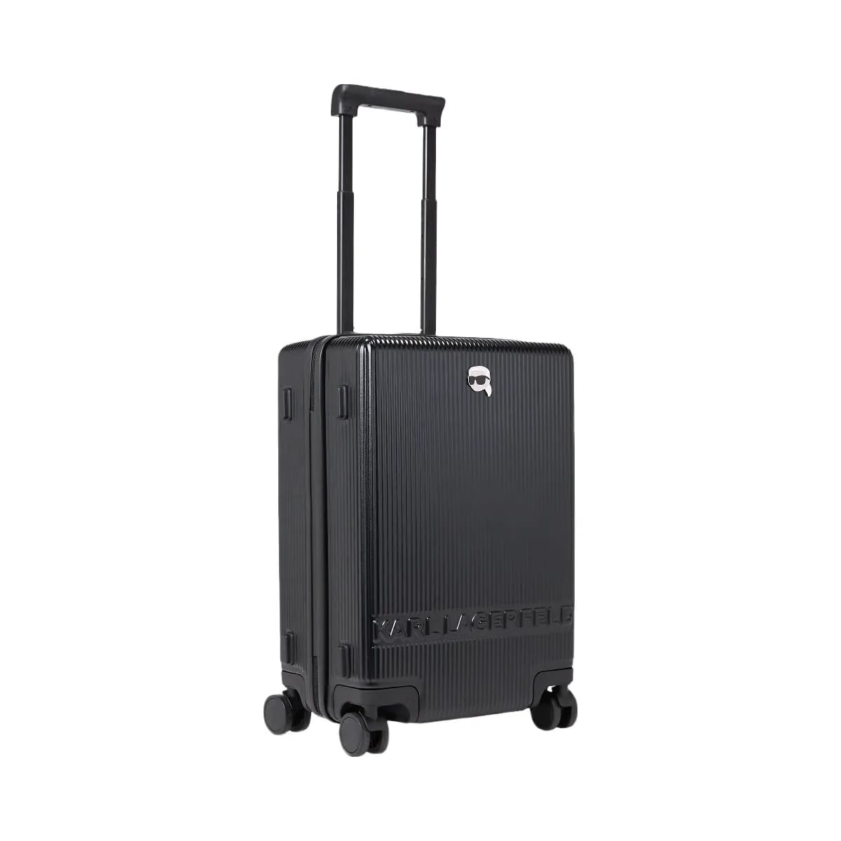 Karl Lagerfeld Ikon Hard-Shell Trolley Case Black