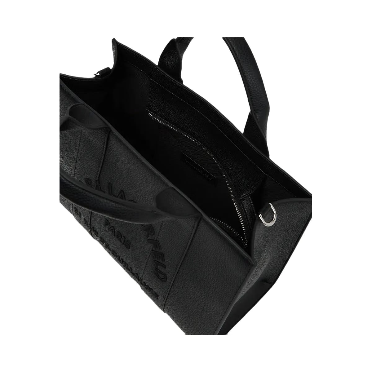 Karl Lagerfeld Rue St-Guillaume Medium Tote Bag Black