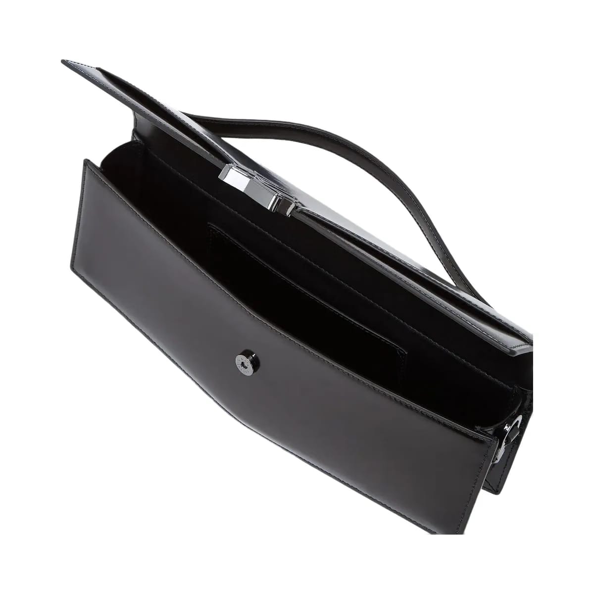 Karl Lagerfeld Kl Studio Autograph Shoulder Bag Black Nickel