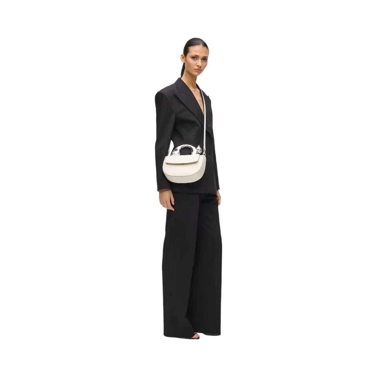 Karl Lagerfeld Choupette Top Handle Bag Off White