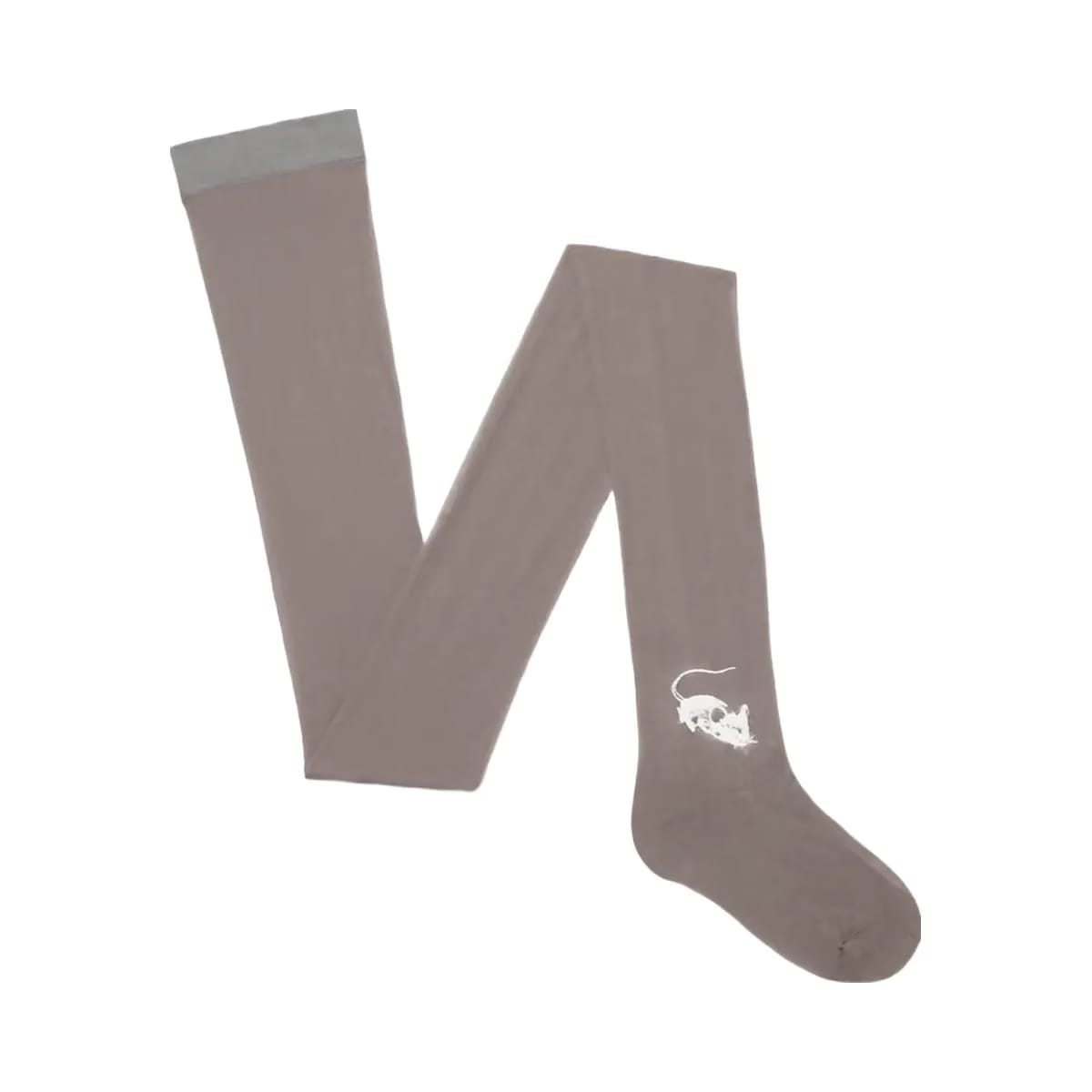 Tory Burch Mouse Stockings Gray