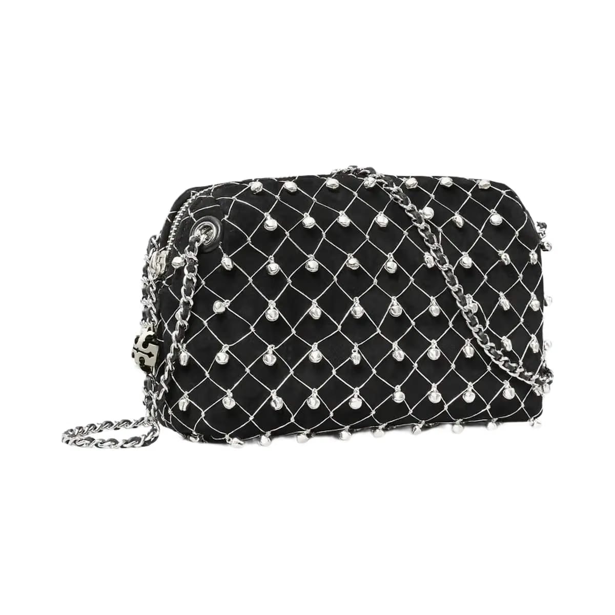 Tory Burch Fleming Soft Bell Crossbody Bag Black