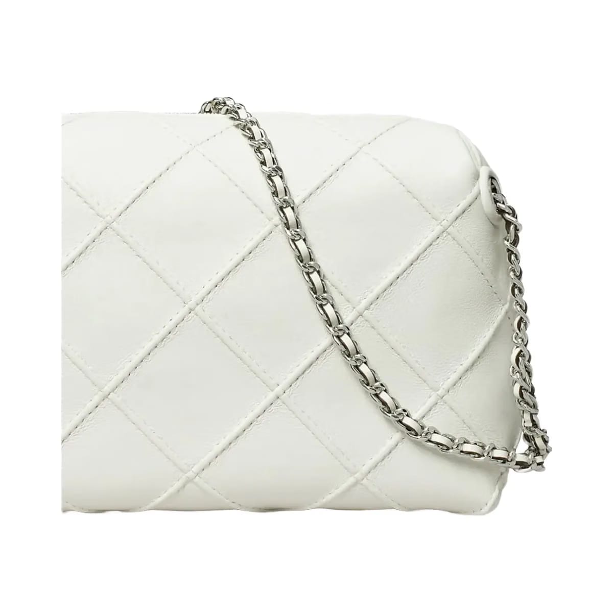 Tory Burch Fleming Soft Crossbody Bag Blanc