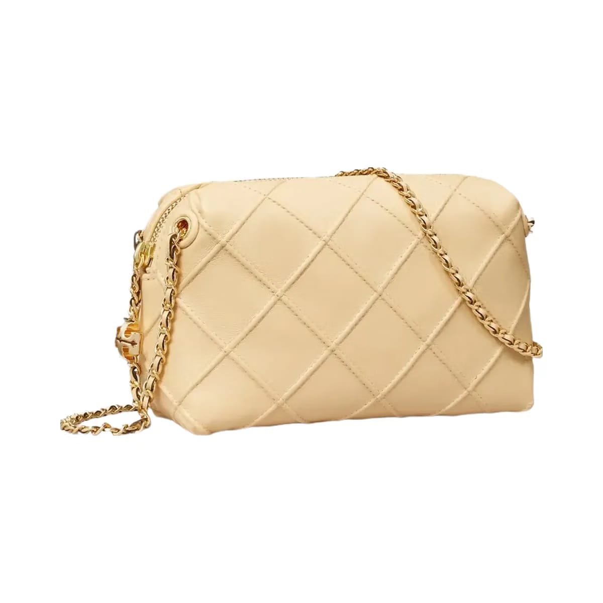 Tory Burch Fleming Soft Crossbody Bag Vanilla Soft Serve