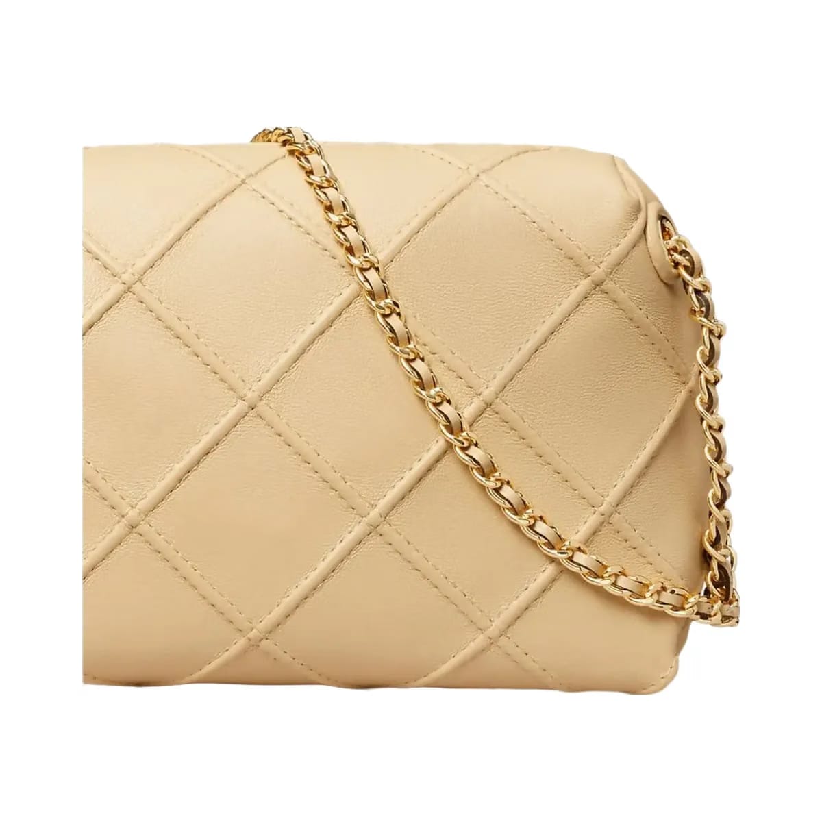 Tory Burch Fleming Soft Crossbody Bag Vanilla Soft Serve