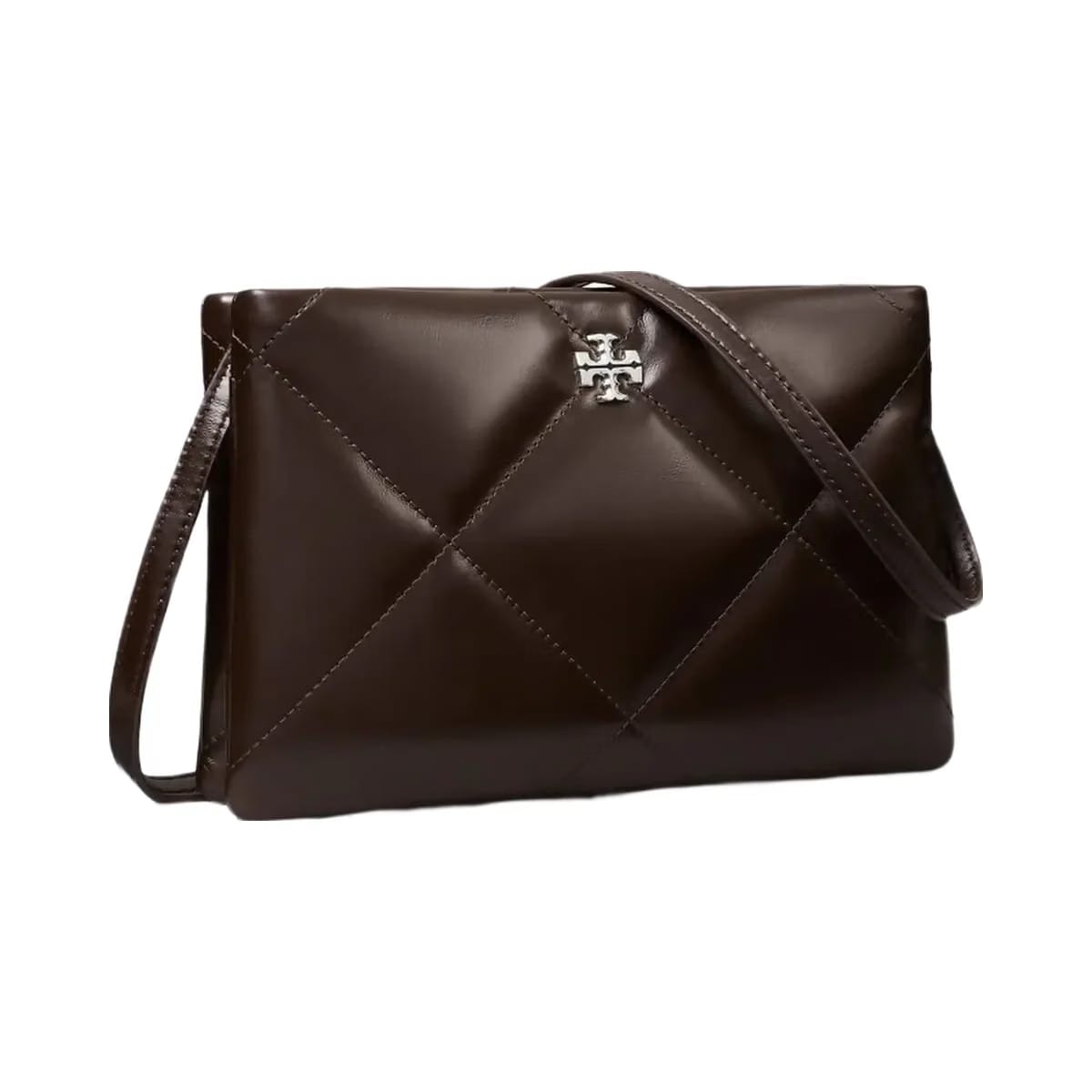 Tory Burch Kira Diamond Quilt Crossbody Bag Cocoa