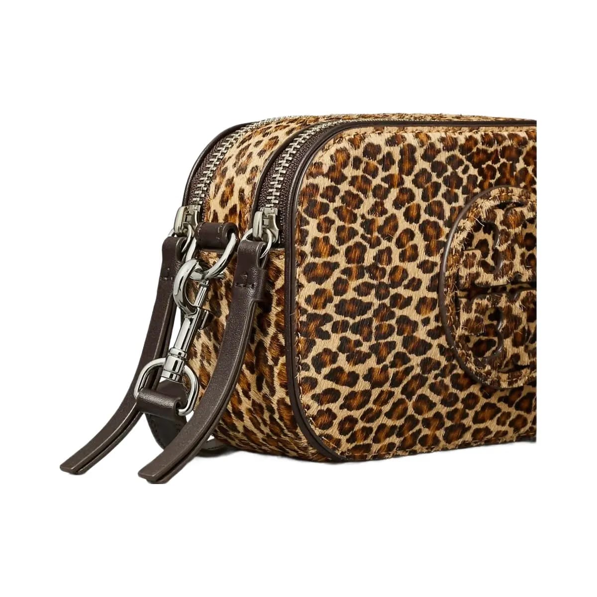 Tory Burch Mini Miller Leopard-Print Crossbody Bag Multi