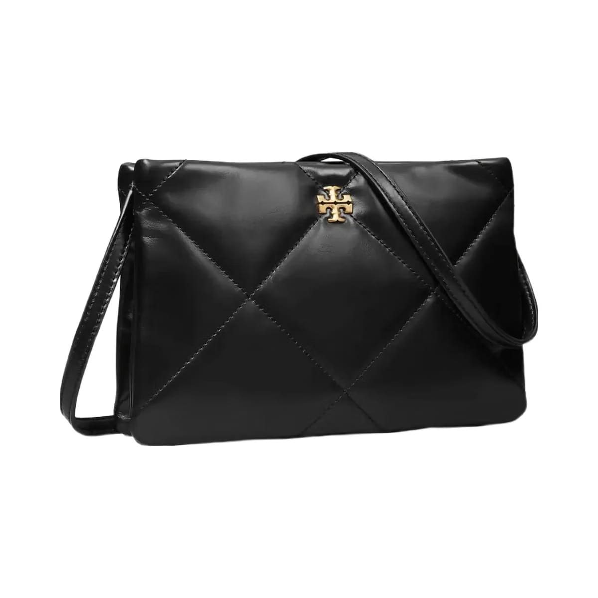 Tory Burch Kira Diamond Quilt Crossbody Bag Black