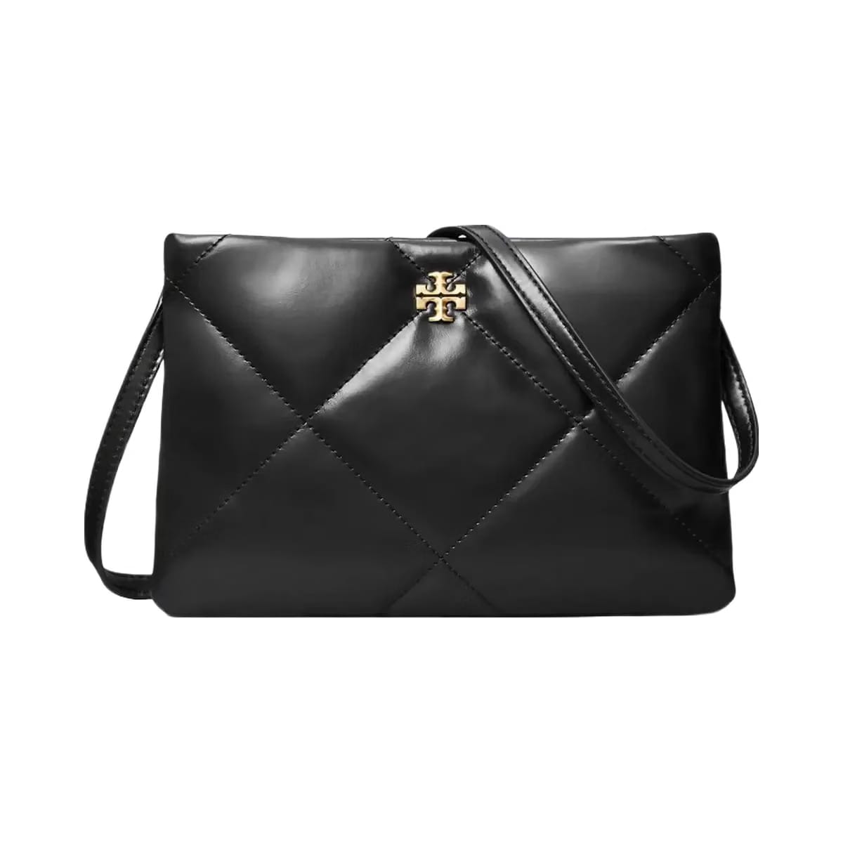 Tory Burch Kira Diamond Quilt Crossbody Bag Black