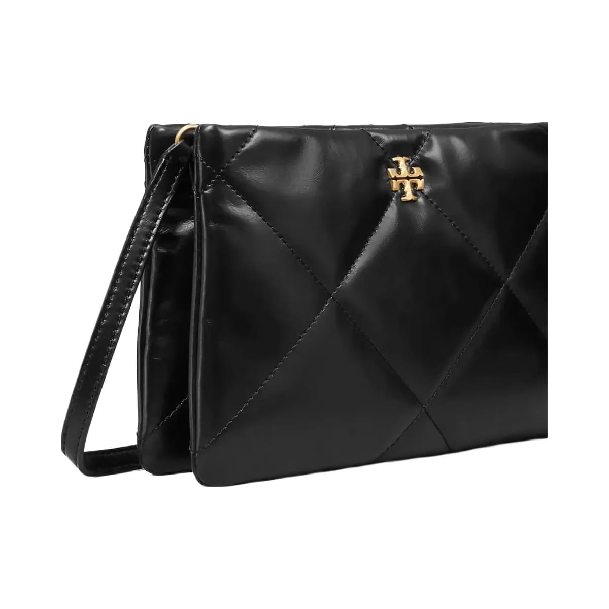 Tory Burch Kira Diamond Quilt Crossbody Bag Black