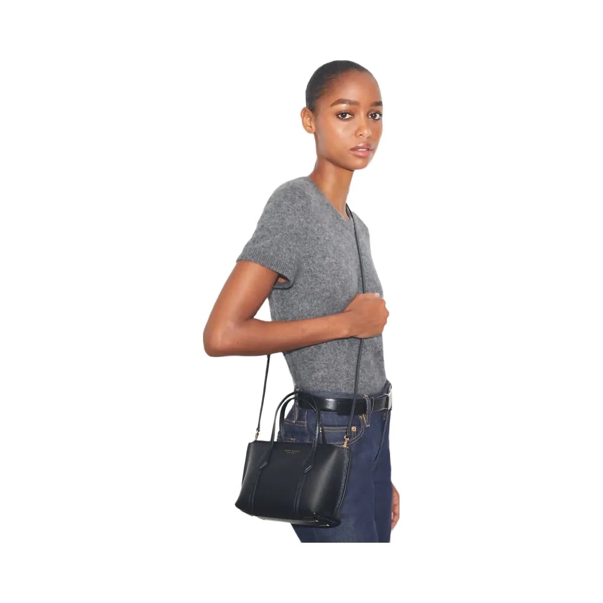 Tory Burch Mini Perry Tote Black