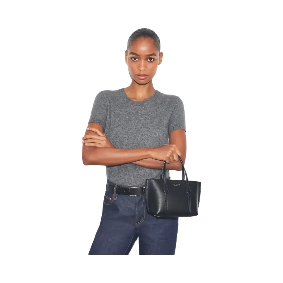 Tory Burch Mini Perry Tote Black