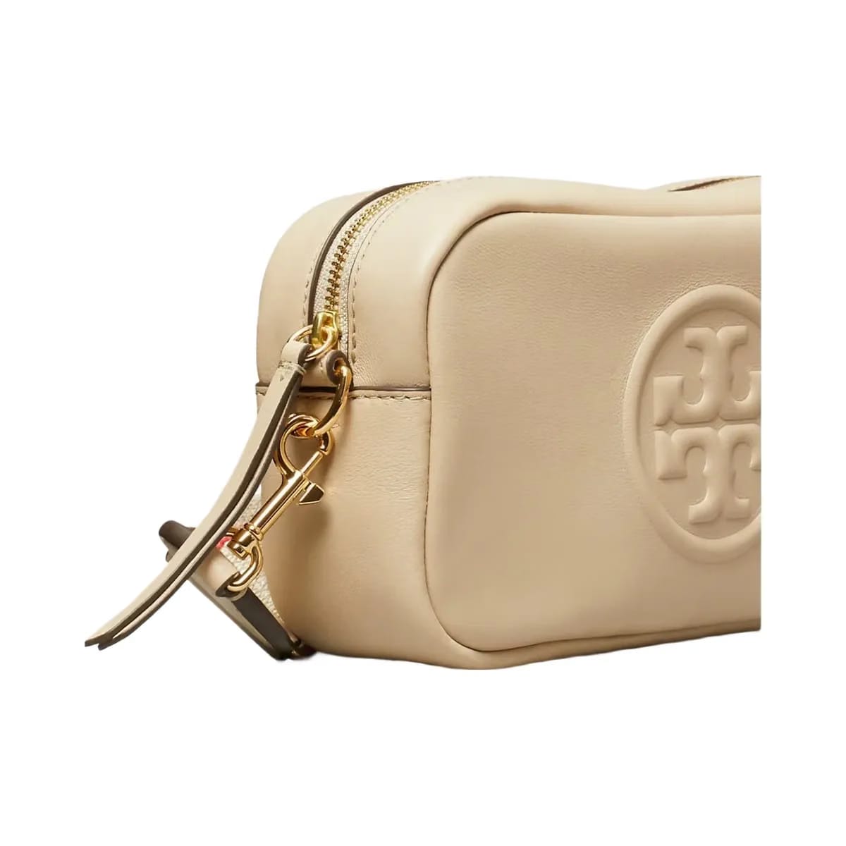 Tory Burch Mini Miller Soft Crossbody Bag Light Stone