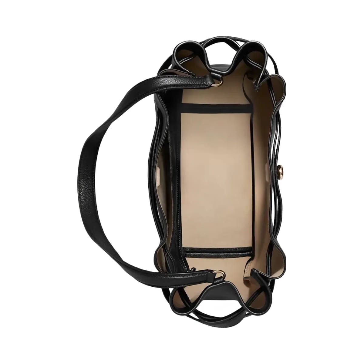 Tory Burch Large Romy Bucket Bag Black