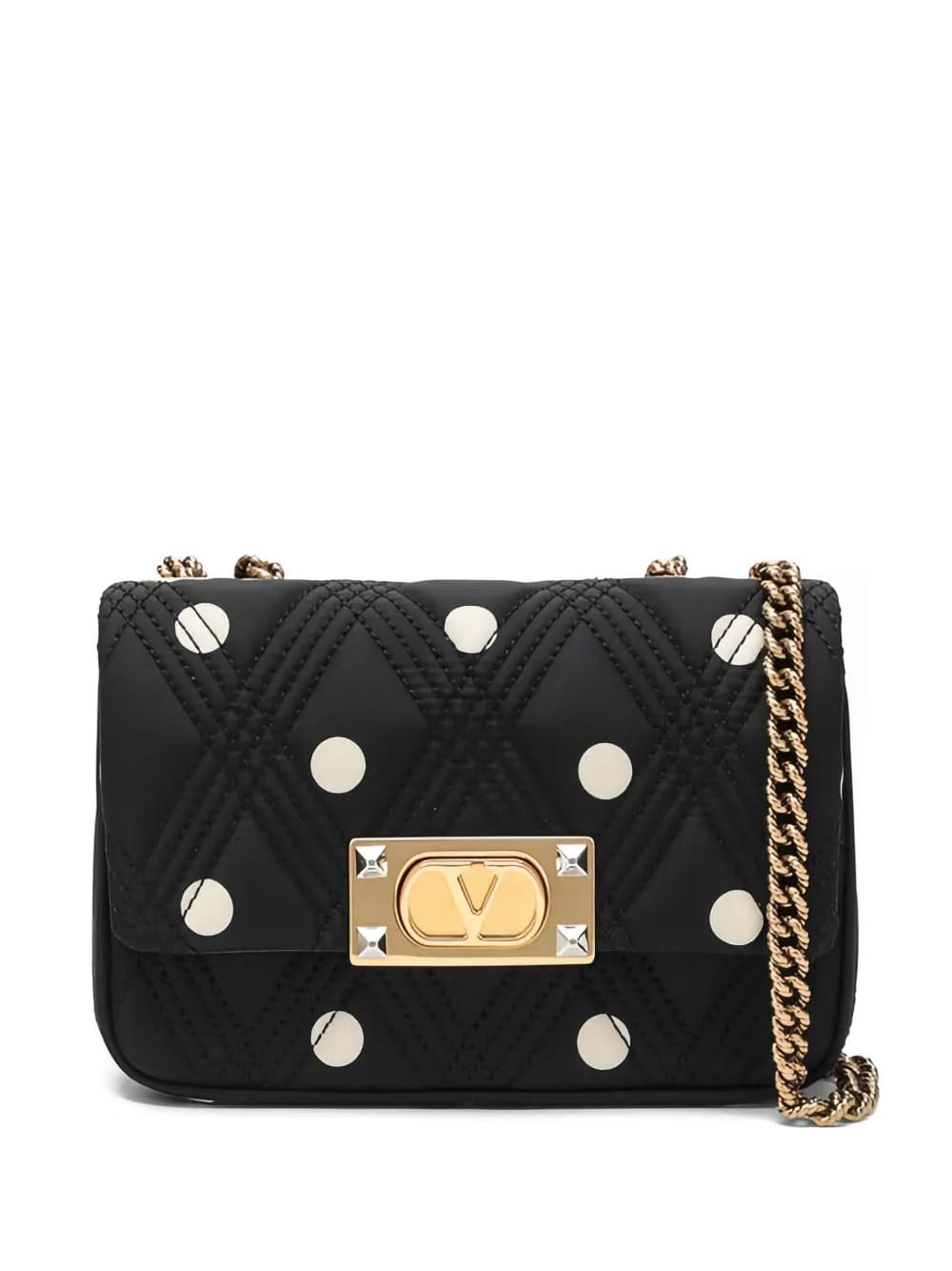 Quiltie 67 polka-dot cross body bag