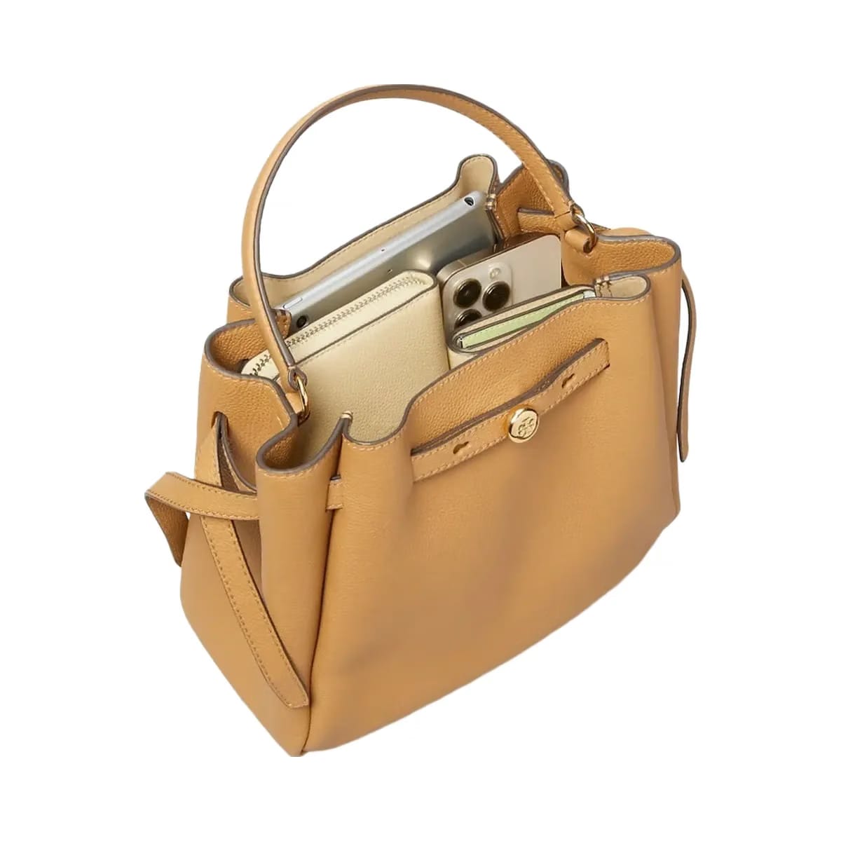 Tory Burch Romy Bucket Bag Tiramisu