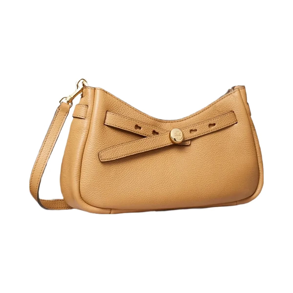 Tory Burch Romy Zip Top Crossbody Tiramisu