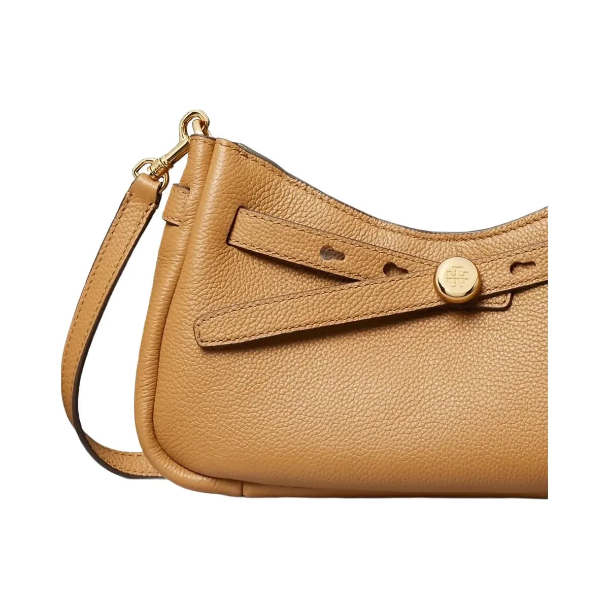 Tory Burch Romy Zip Top Crossbody Tiramisu
