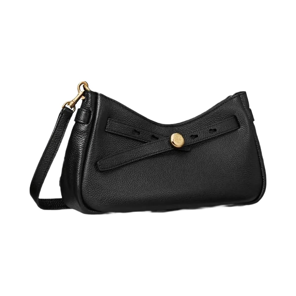 Tory Burch Romy Zip Top Crossbody Black