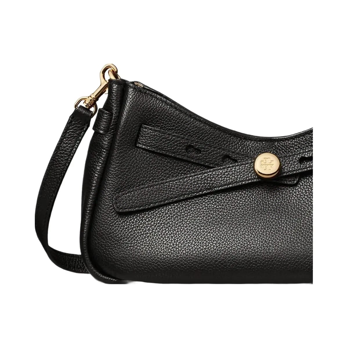 Tory Burch Romy Zip Top Crossbody Black
