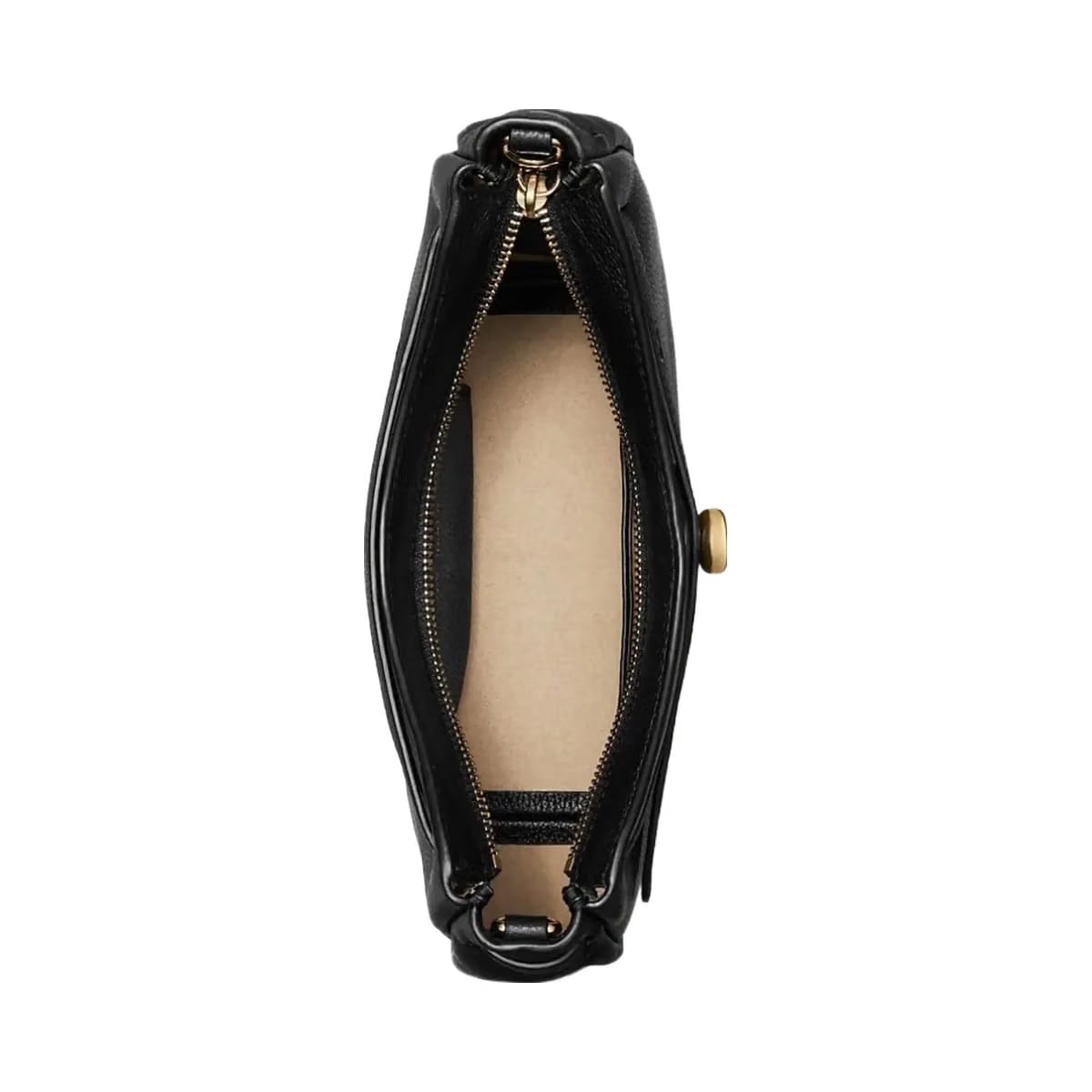 Tory Burch Romy Zip Top Crossbody Black