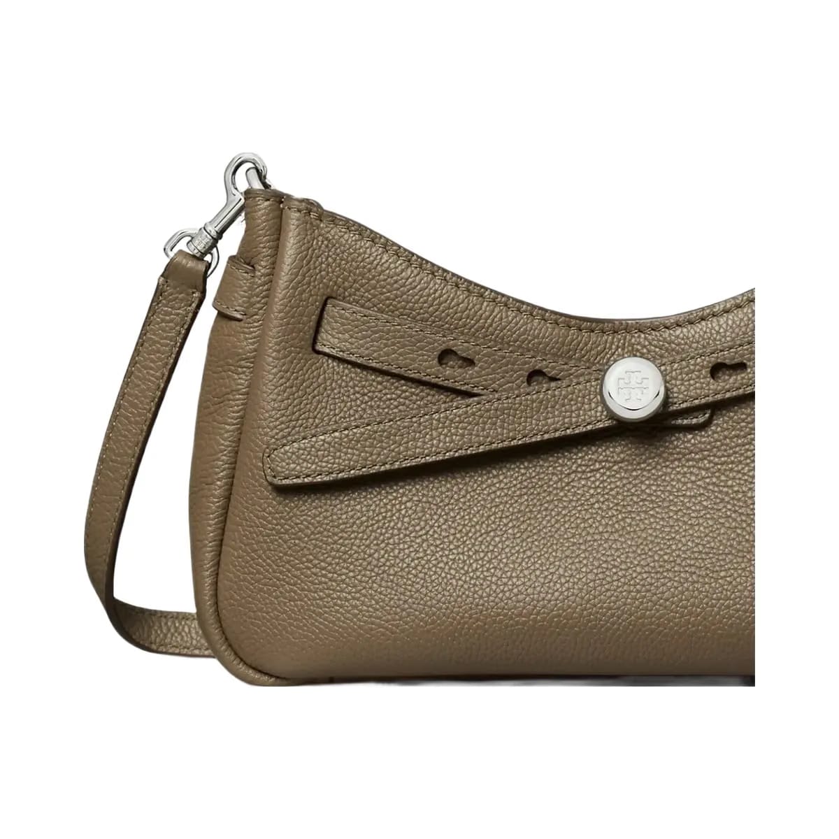 Tory Burch Romy Zip Top Crossbody Wild Mushroom