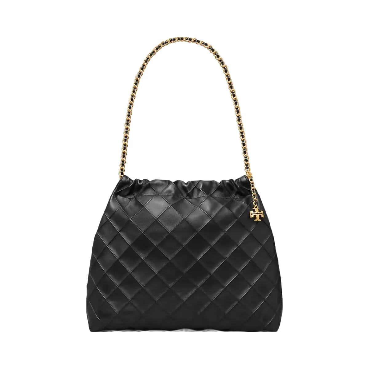 Tory Burch Fleming Soft Hobo Bag Black