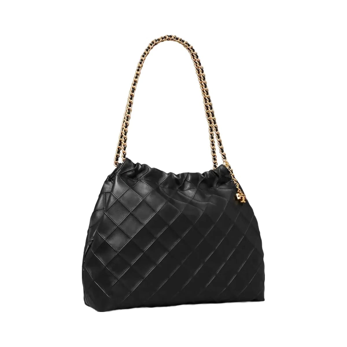 Tory Burch Fleming Soft Hobo Bag Black