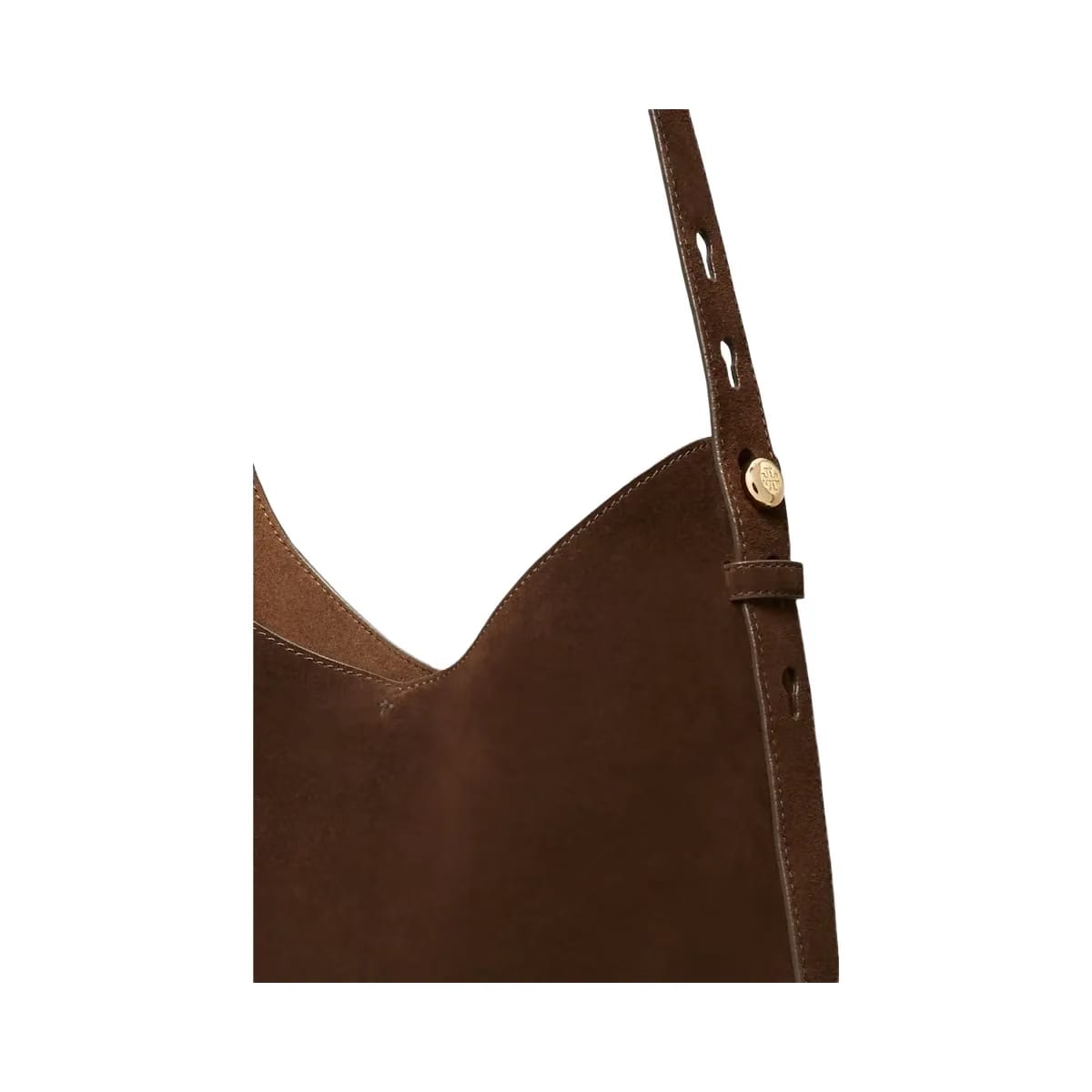 Tory Burch Romy Suede Hobo Bag Dark Cocoa