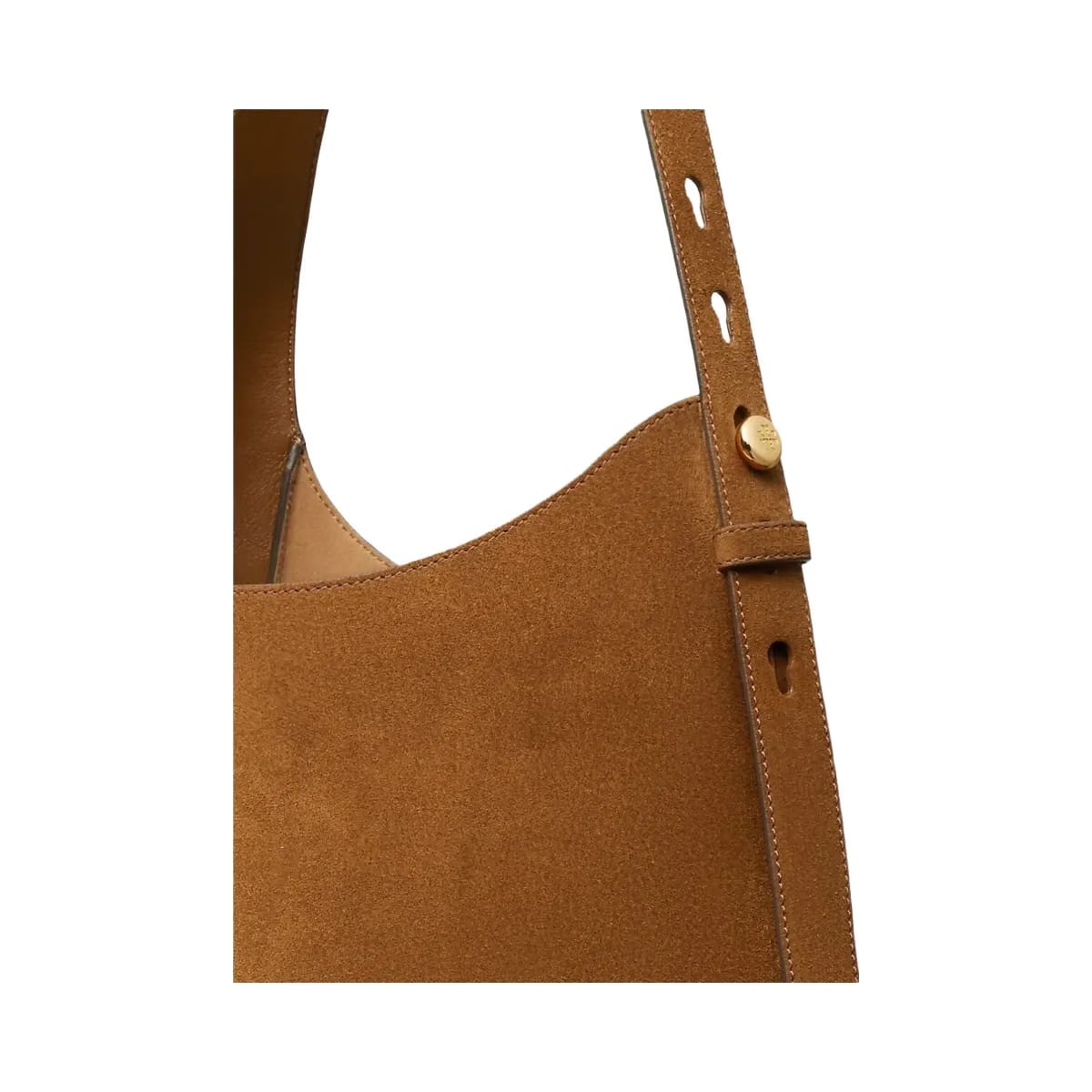 Tory Burch Romy Suede Hobo Bag Caramel