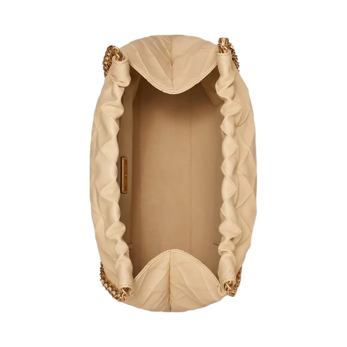 Tory Burch Fleming Soft Hobo Bag Vanilla Soft Serve
