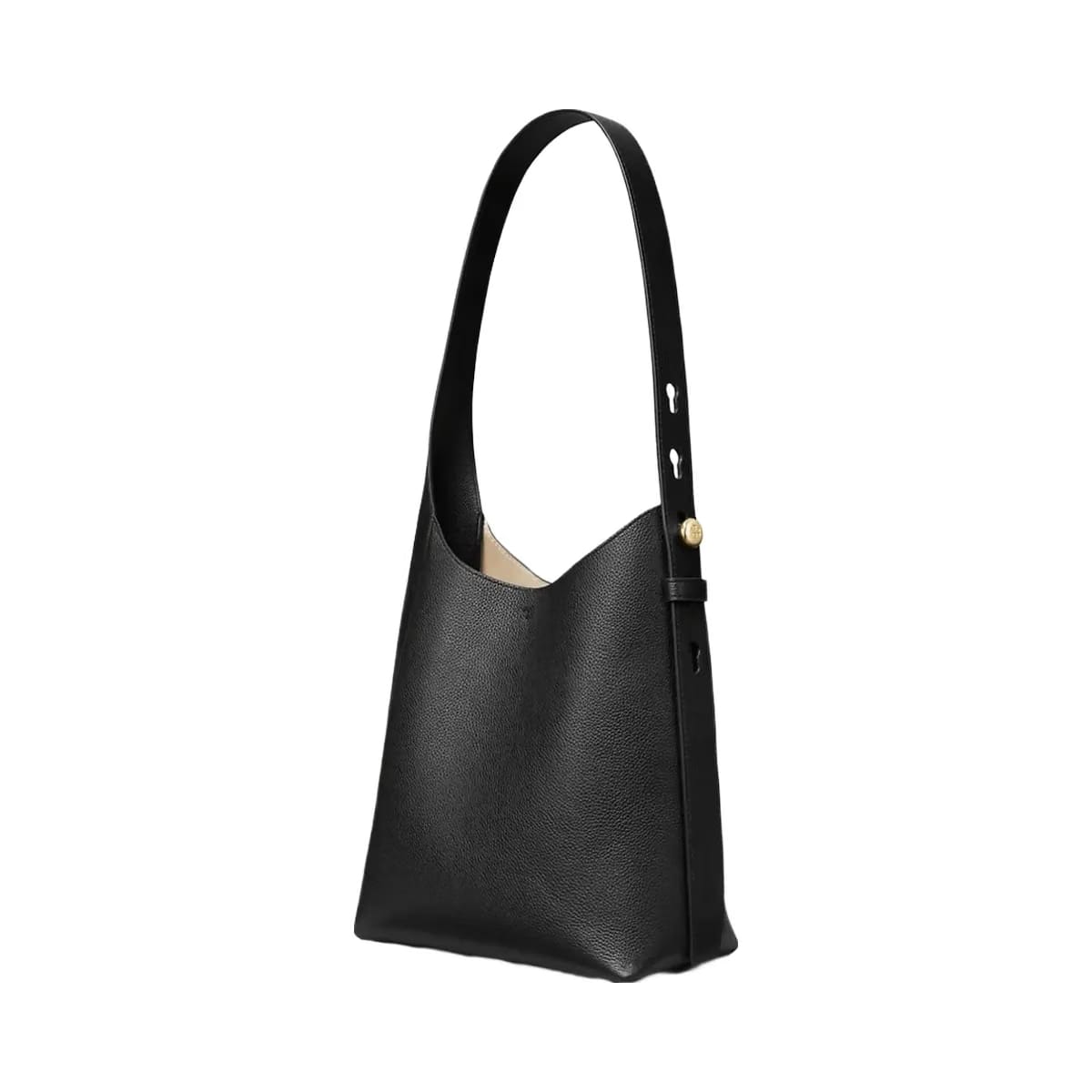 Tory Burch Small Romy Hobo Bag Black