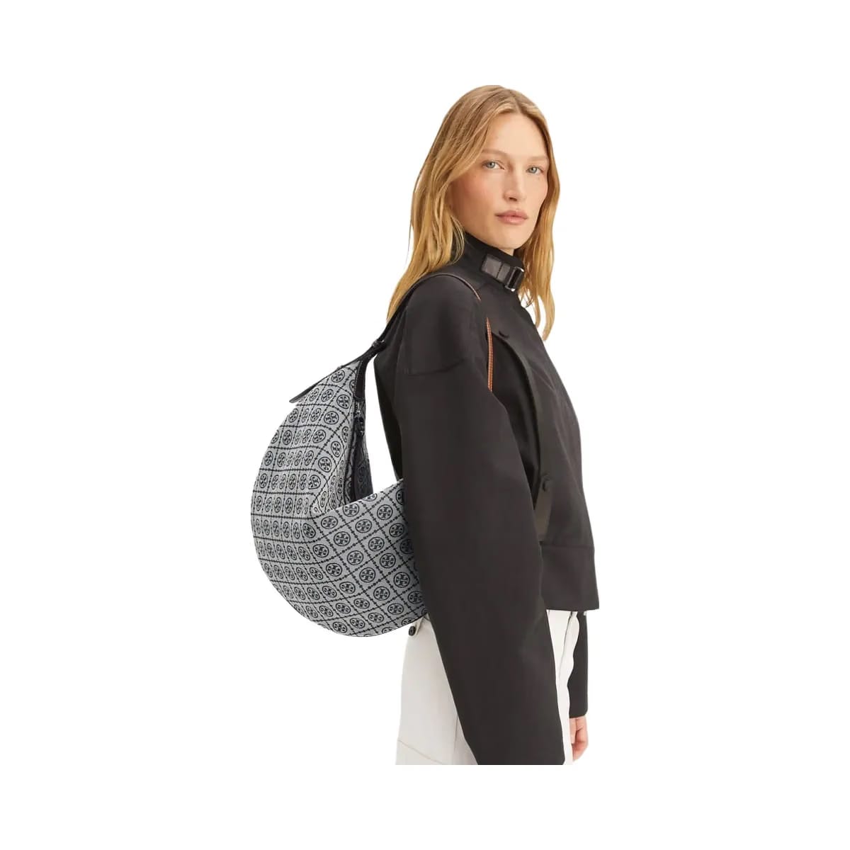 Tory Burch T Monogram Balloon Bag Tory Navy