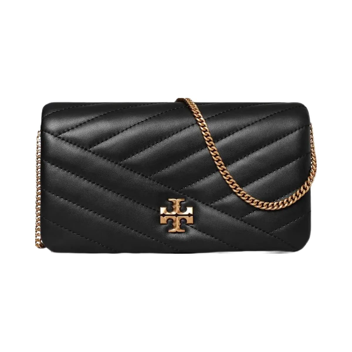 Tory Burch Kira Chevron Crossbody Black