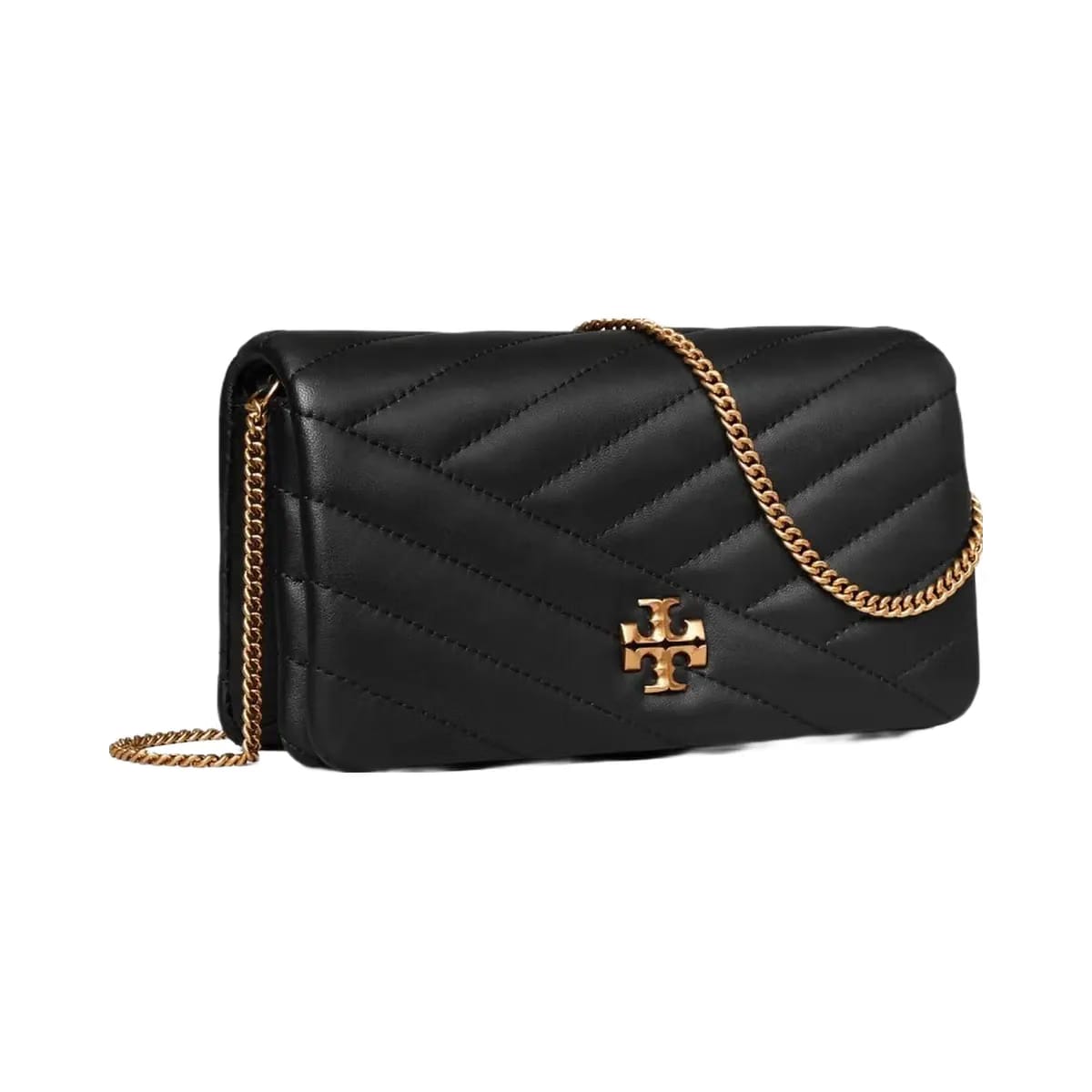 Tory Burch Kira Chevron Crossbody Black