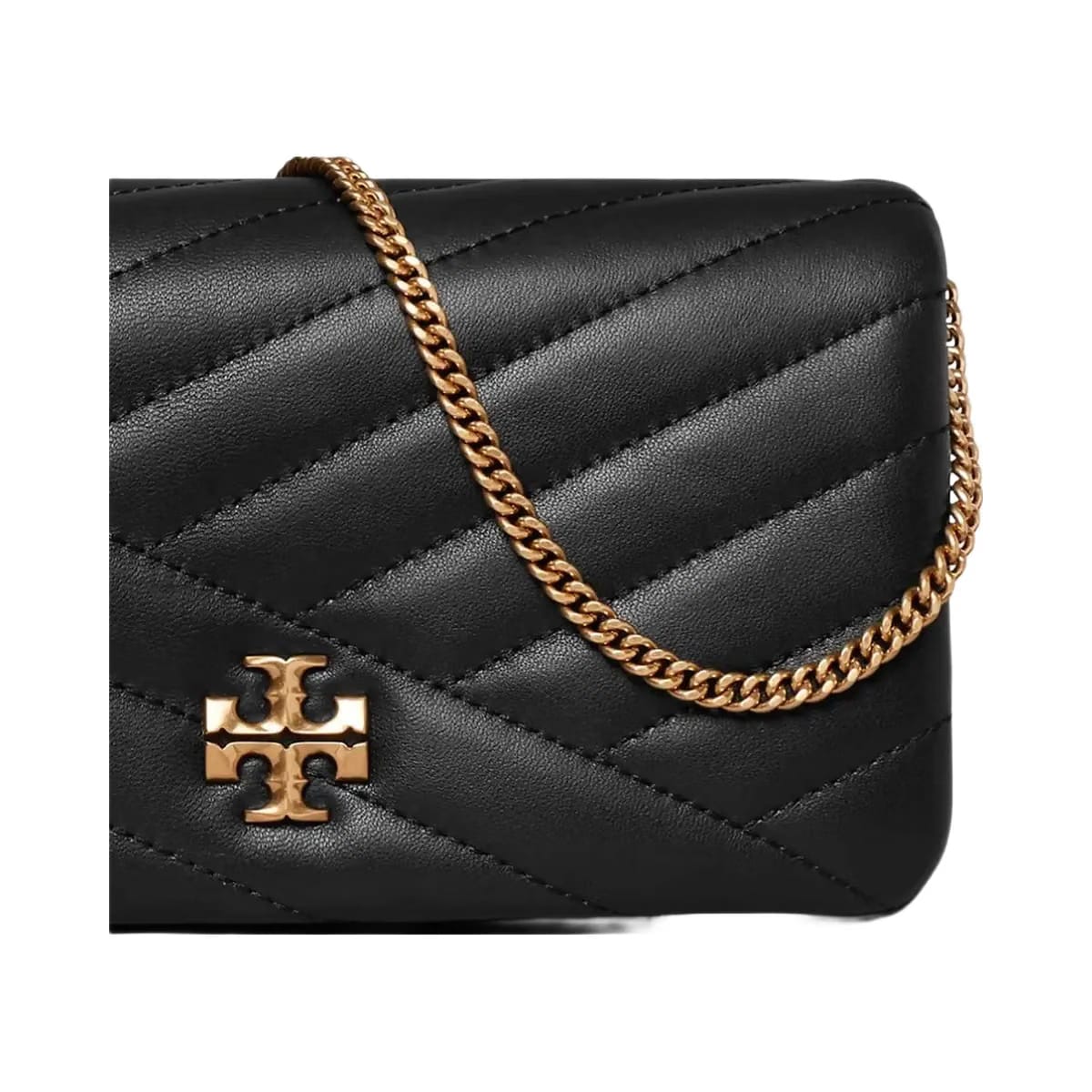 Tory Burch Kira Chevron Crossbody Black